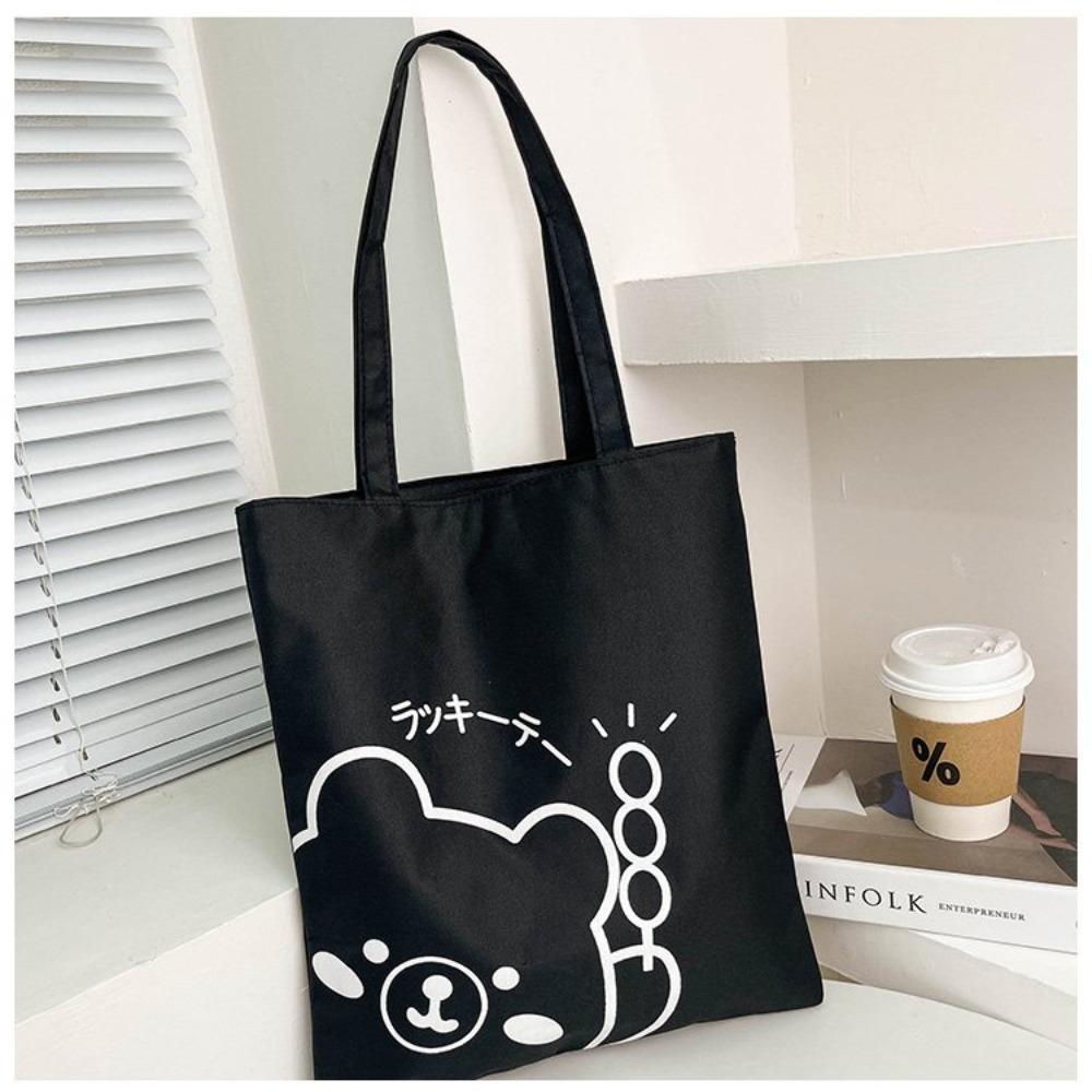 New large-capacity women's shoulder handbag Oxford cloth gift bag cute