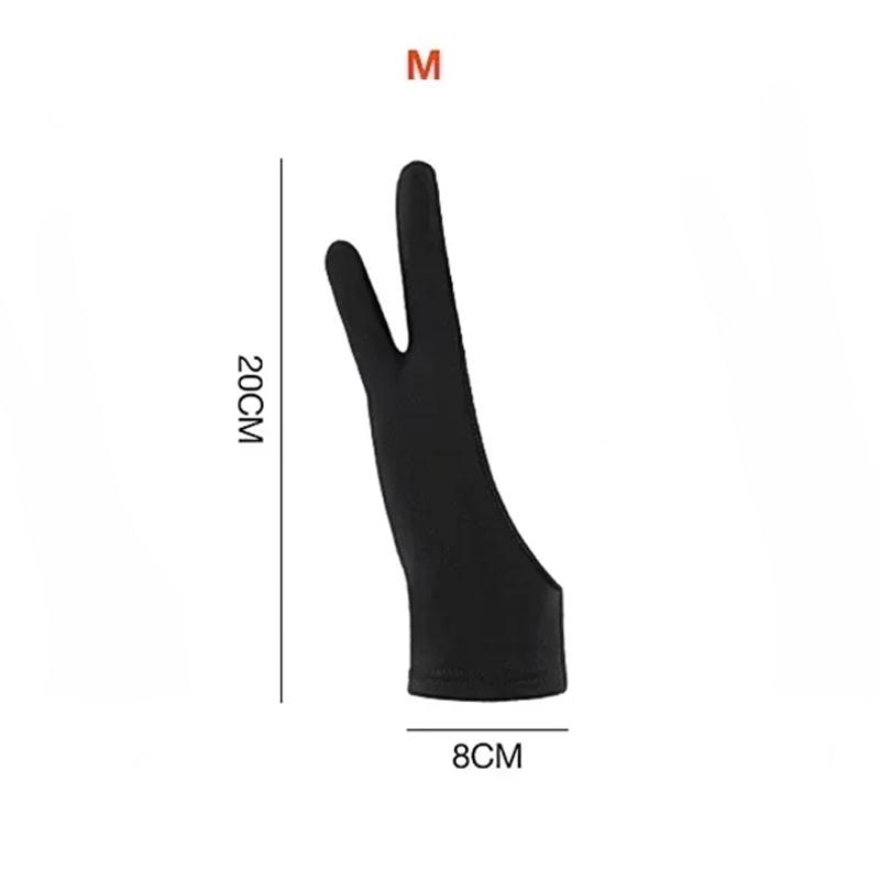 Two-Fingers Anti-fouling Anti-touch Painting Glove For Drawing Golve Anti-Fouling For Tablet IPad Screen Board Right/Left Glove