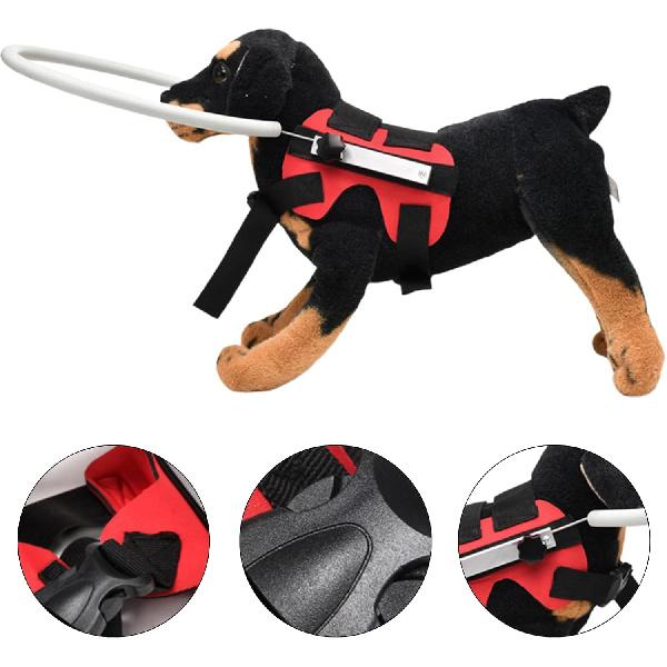 Adjustable Pet Anti-Collision Circle, Blind Dog Harness Vest, Blind Dog Anti Collision Ring, Cataract Protective Ring for Visually Impaired Dog