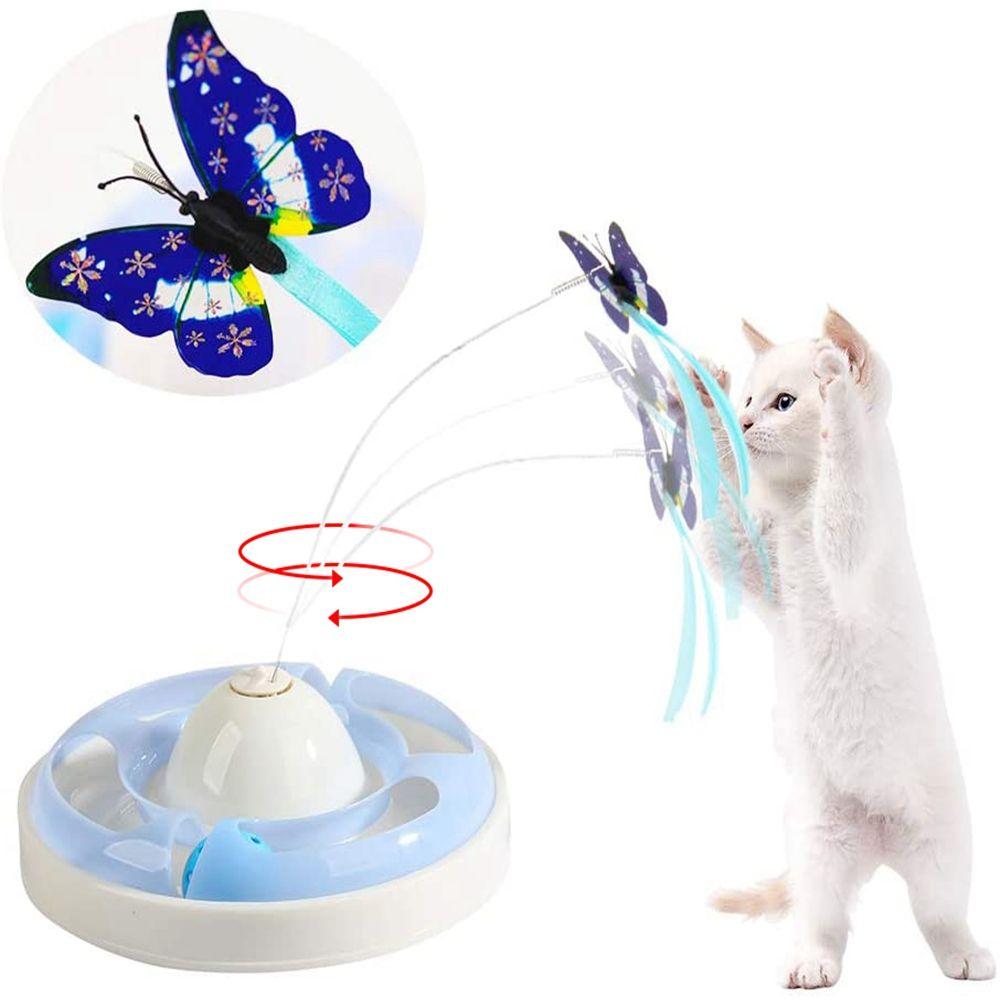 cat butterfly ball