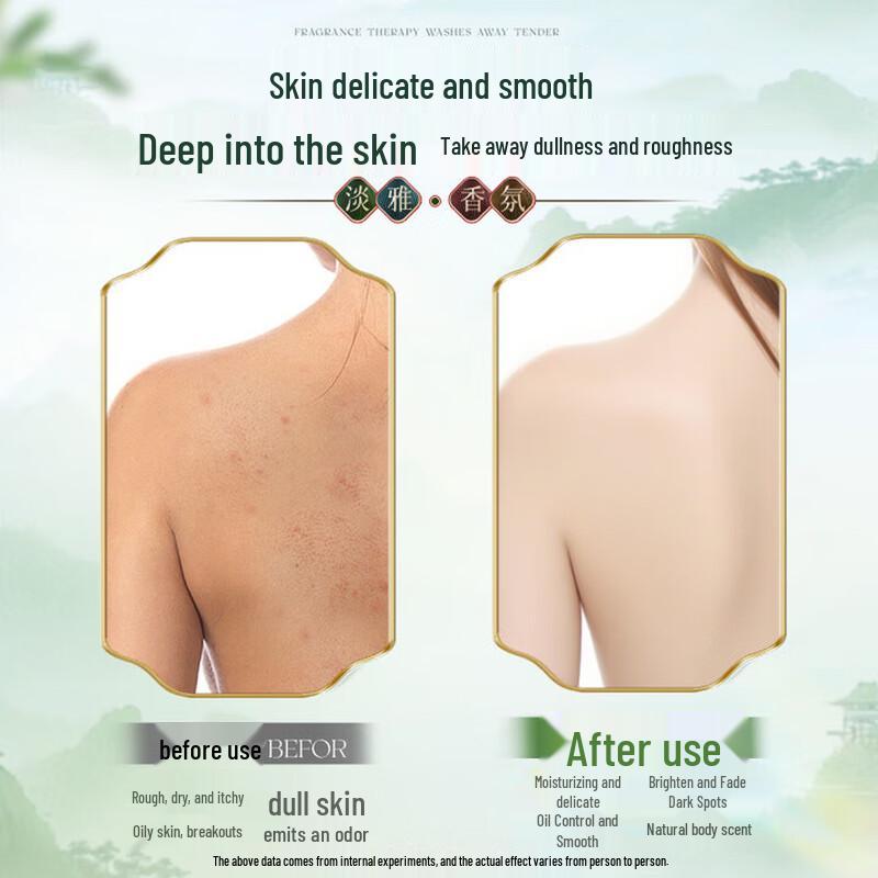 RUYI Centella Asiatica Vitamin B5 Fragrance Shower Gel