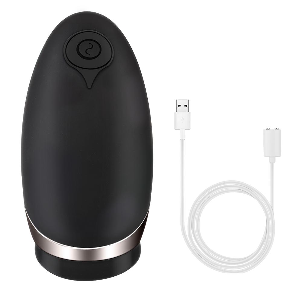 Saugvibrator Blowjob Oraler Massager Erotischer Männlicher Masturbator Penis Trainer Sexspielzeug Für Männer Automatisch Beheizter Mund 9 Modi