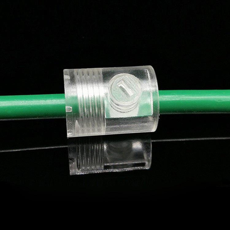 US Standard Anti-Pull Plastic Pendant Light Cord Clip 301 - Fixed Cord Lock & Holder