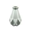 Plastic Vase Imitation Ceramic Flower Pot Origami Plastic Flower Vase Shatterproof Vase Nordic Modern Room Hallway Wedding Decor