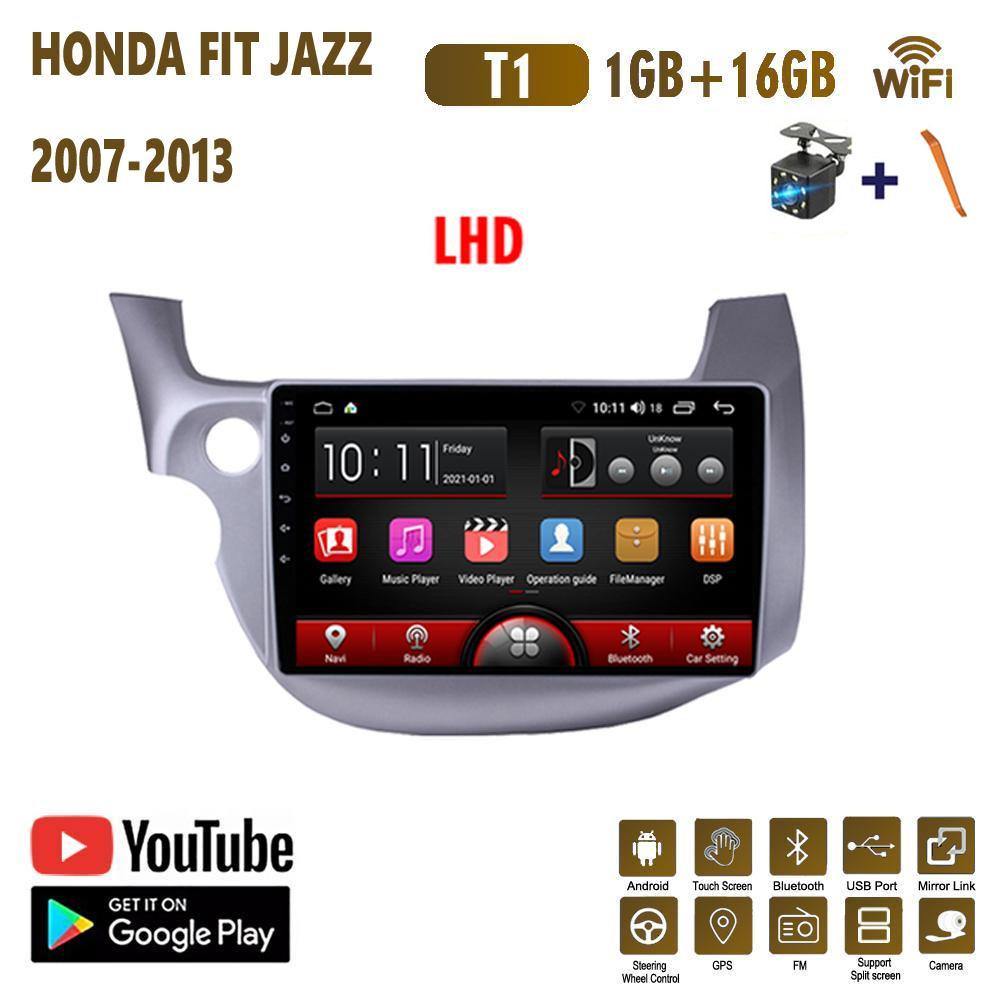 Android Carplay For HONDA FIT JAZZ 2007-2013 Car Radio Multimedia Video Player GPS Navigation WIFI 2+32GB