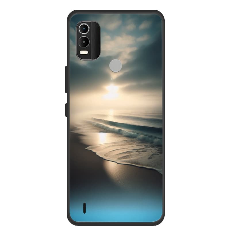 For Nokia C21 Plus Case Phone Cover Coque Black Silicone Soft Back Cover Case For Nokia G21 / G11 / C21 Plus Case C21Plus Funda Nokia C21 Plus