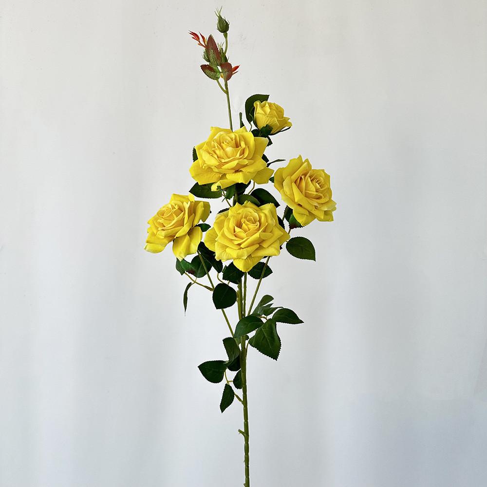 Silk Flower Welcome Rose Hotel Restaurant Decor For Photography And Event Display