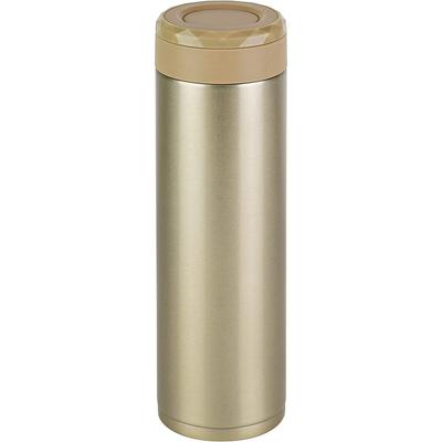 Wahei Freiz Water Bottle Easy To Wash Stainless Steel Mug 800ml Gold Vacuum Insulated Bottle Fortec Thirsty Thermal/Cold RH-1607