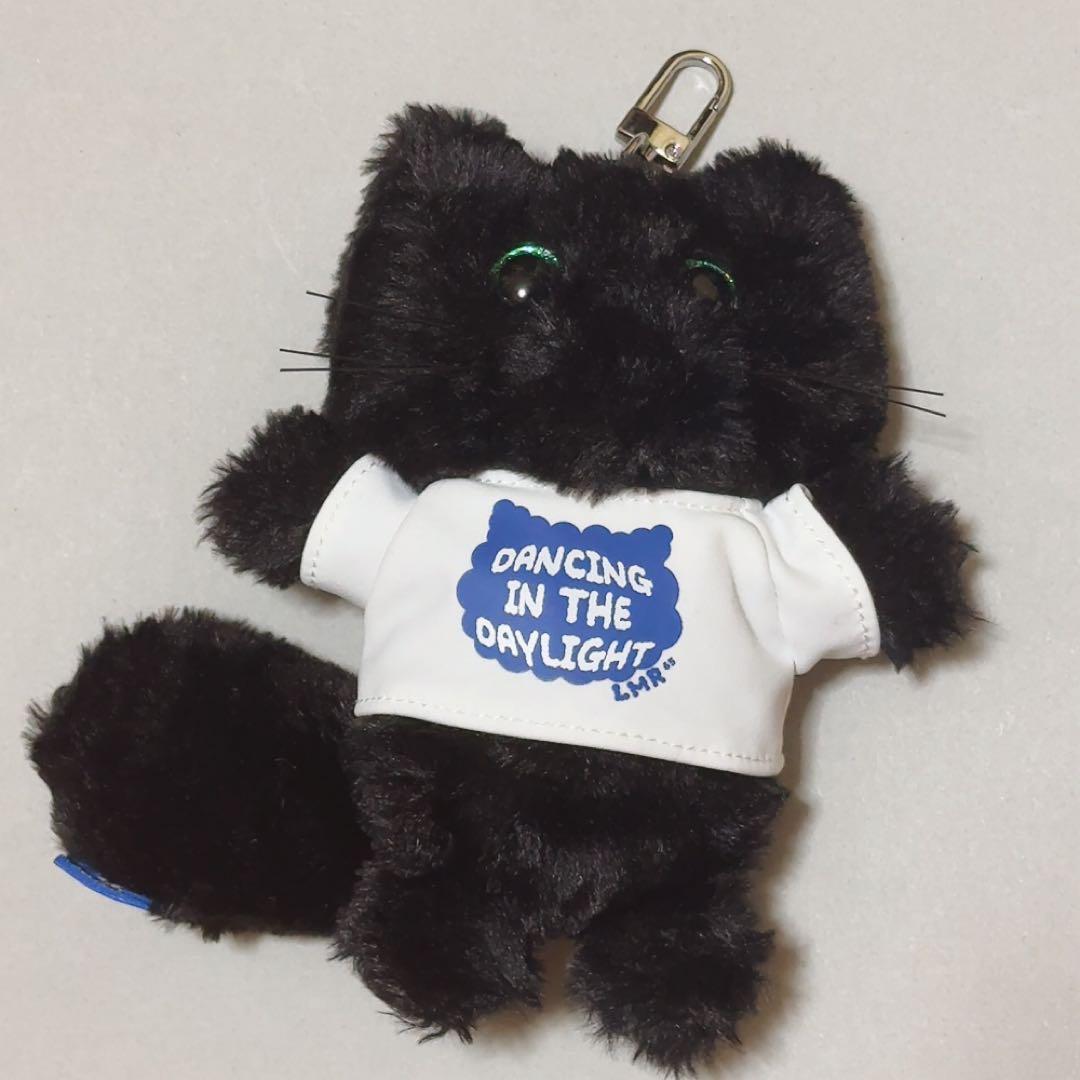 

[USED] LMR Cat Key Ring Plush Toy Black SEVENTEEN Hoshi Jun