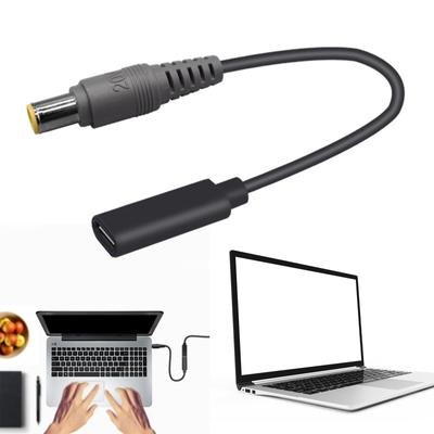 100W USB C To 7.9x5.5mm Male Plug Converters USB C PD Charging Cable Cord for Laptop Notebook Power Converters