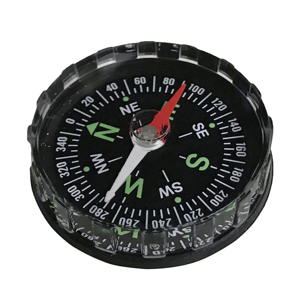 Compass Mini Outdoor 45MM Compass Navigation Compass Camping Hiking Pocket Compass for Camping Disorientated Survival Tools
