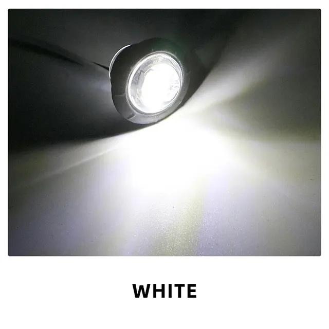 

10PCS 12V 24V LED Side Marker Indicators Light Truck Warning Tail Light Trailer Lorry Car External Clearance Turn Signal Lamp белый