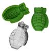 Plastic Ice Cube Mold 3D Crative Gun Bullet Grenade Shape Ice Mold DIY Household Use Summer Whiskey Wine Pudding Ice Cube Maker