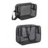 Woman Mesh Shower Caddy Tote Bag Cosmetic Storage Bag Multifunctional Shower Bag Large Capacity Portable Toiletry Organizer Fitness Swimming Handbag