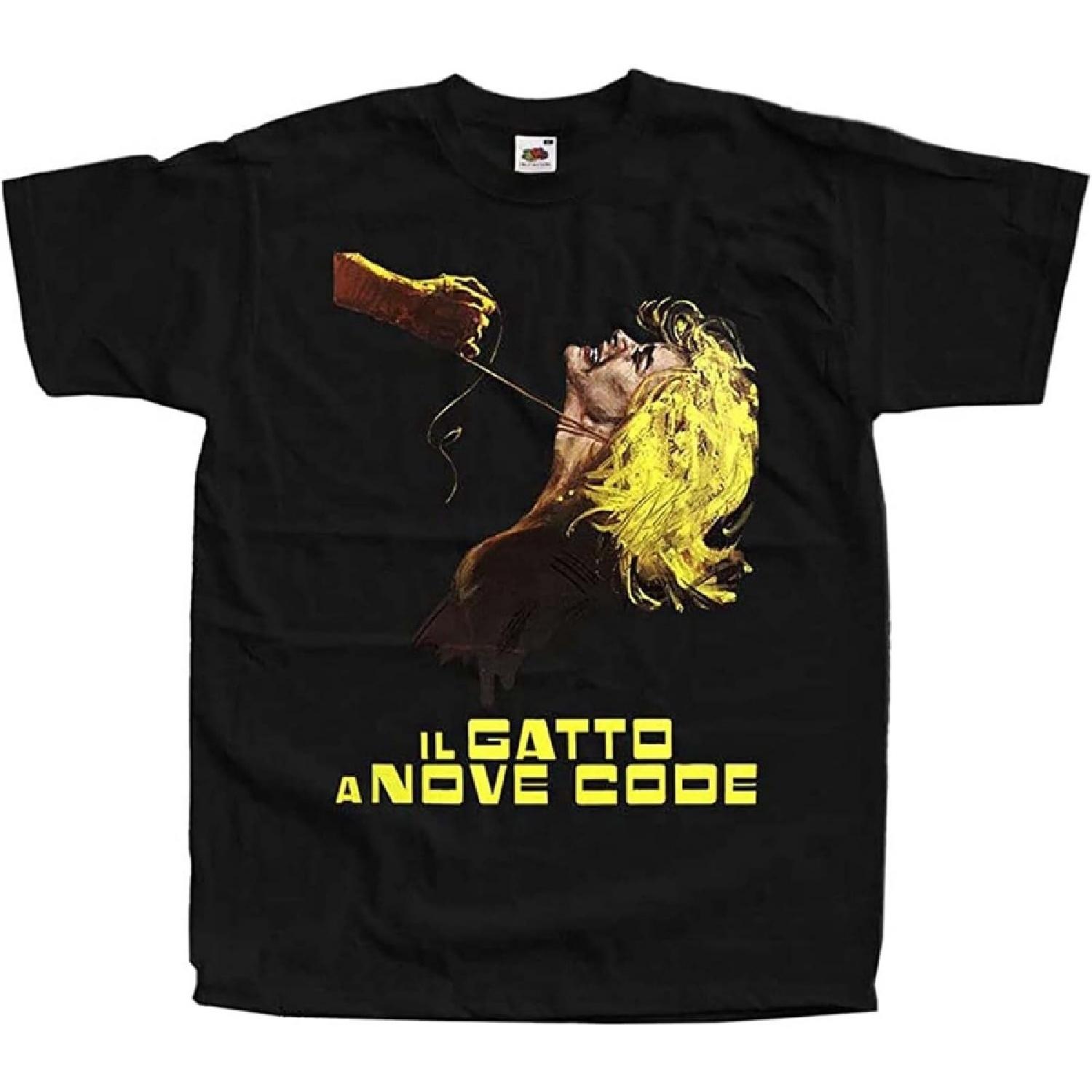 Men s The Cat O  Nine Tails_Il Gatto A Nove Code V4(Black) T-Shirts Black XXXXXL разноцветный