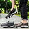 Fashion Men's Autumn and Winter Anti Slip Casual Outdoor Hiking Shoes Cloth Walking Shoes Breathable Versatile Work Shoes