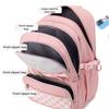 Elementary girl school backpack large capacity ladies fashionable backpacks for middle high school college student bookbag