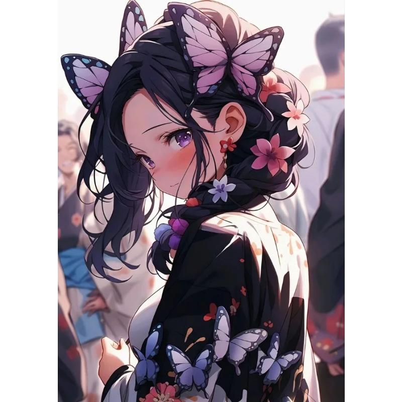 Demon Japanese Popular Classics Anime Character Posters Canvas Printing Wall Art Picture for Living Room Home Decor Gifts