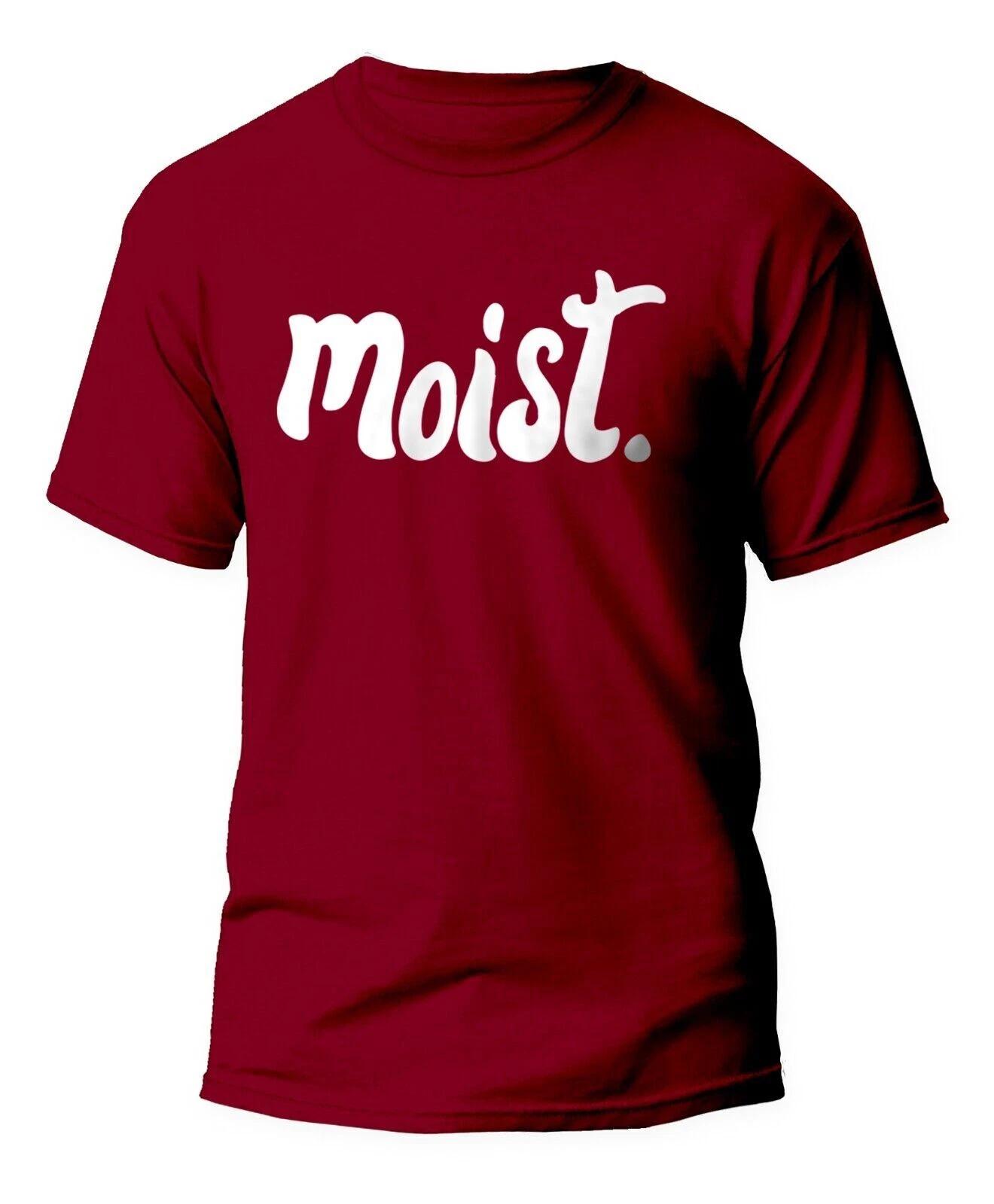 MOIST - Mens Slogan Tee - Birthday Gift Idea XL