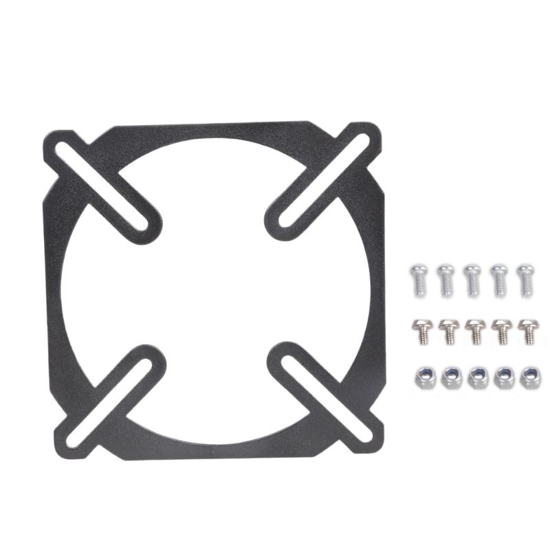 Heavy Duty Computer Case Fan Mounting Bracket Toolless Radiators Direction Adjustment Metal Frame