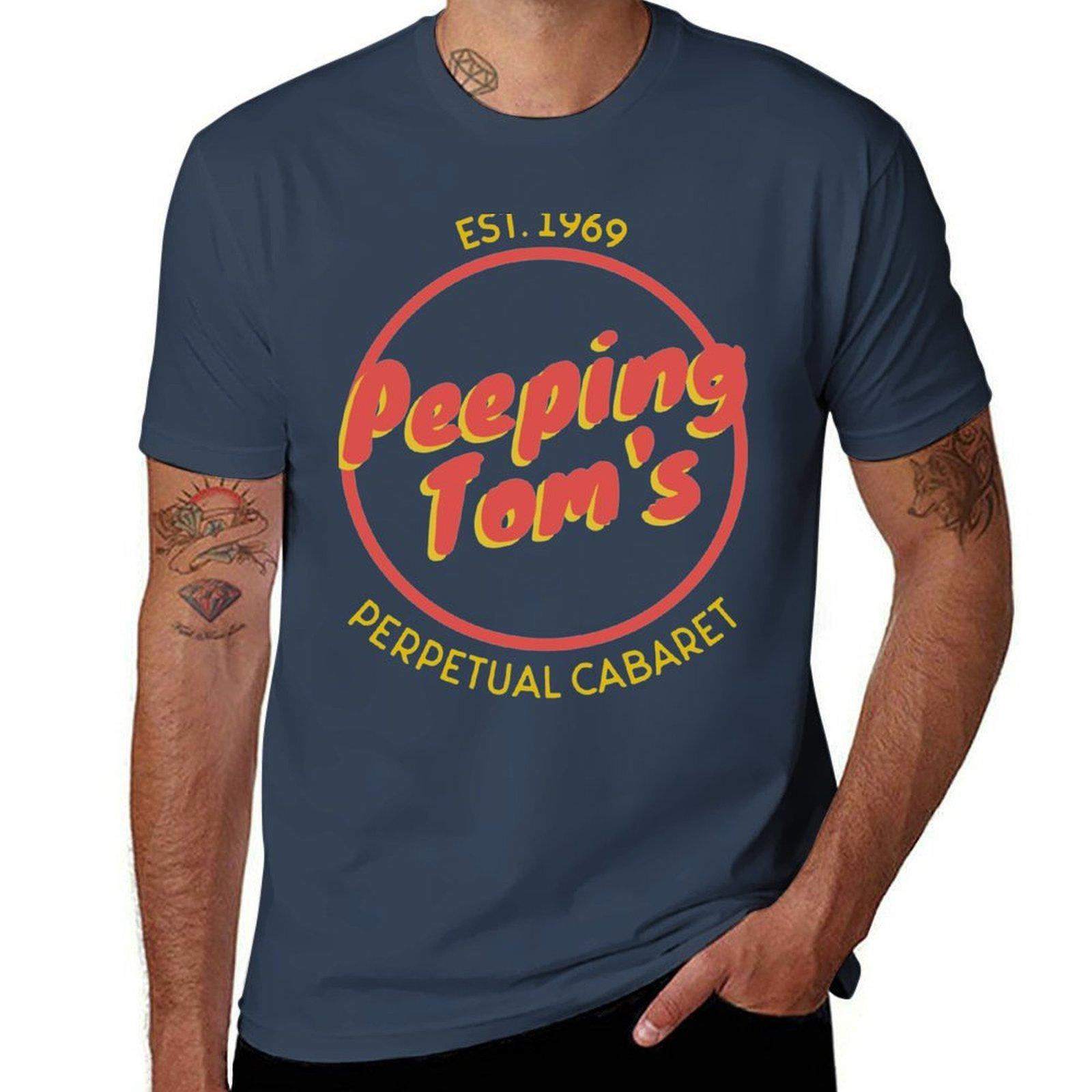 Peeping Toms TShirt Stretch Fabric Comfort TShirt S