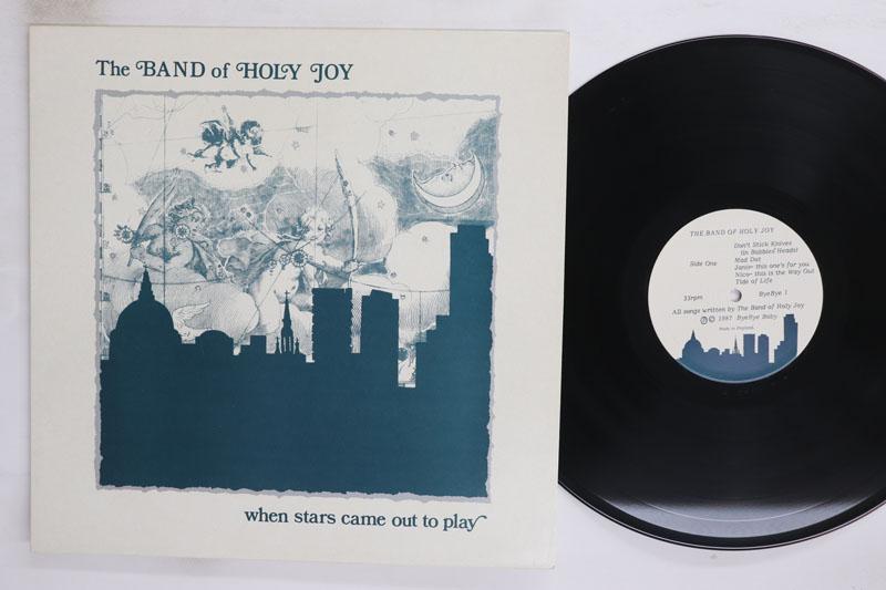 

LP Record BAND OF HOLY JOY When Stars Came Out To Play BYEBYE1 BYEBYE BABY 1987 UK Rock Used