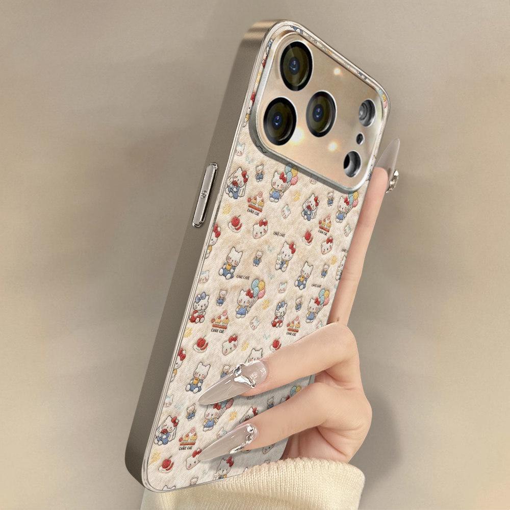 Lambskin Phone Case for Apple 17 and Previous Models (16 Pro, 15 Pro Max, 14, 13 Drop-Proof, 12) - Cute and Stylish Design