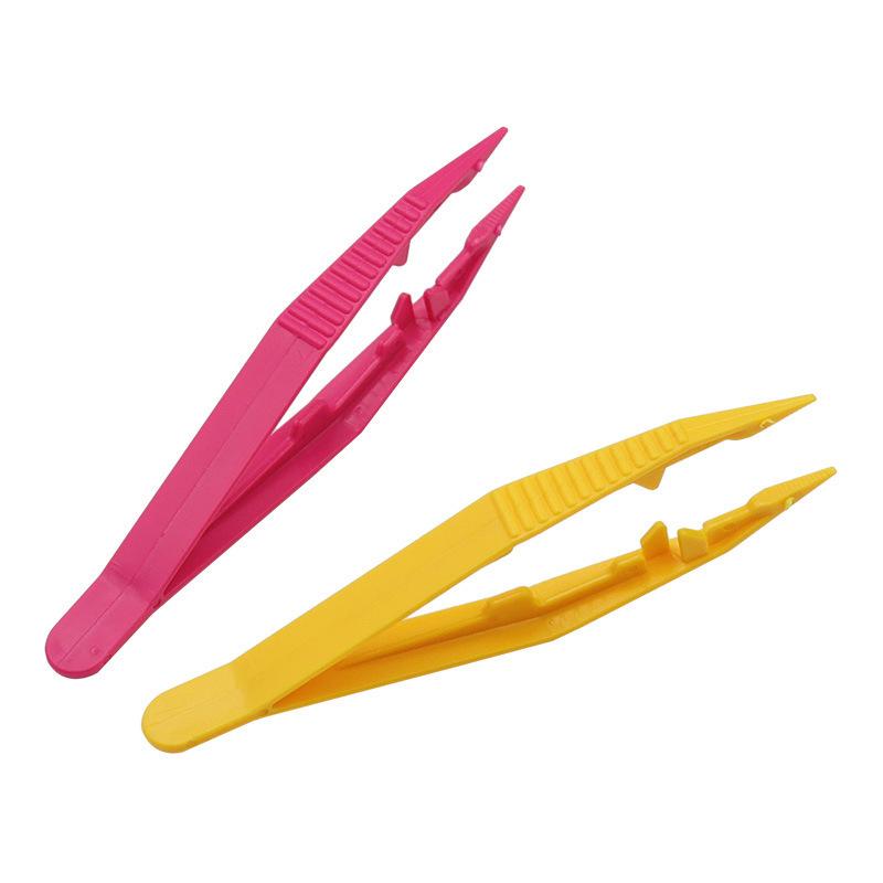 Perler Beads Plastic Tweezers - Children's DIY Tool & Bead Picker Accessory