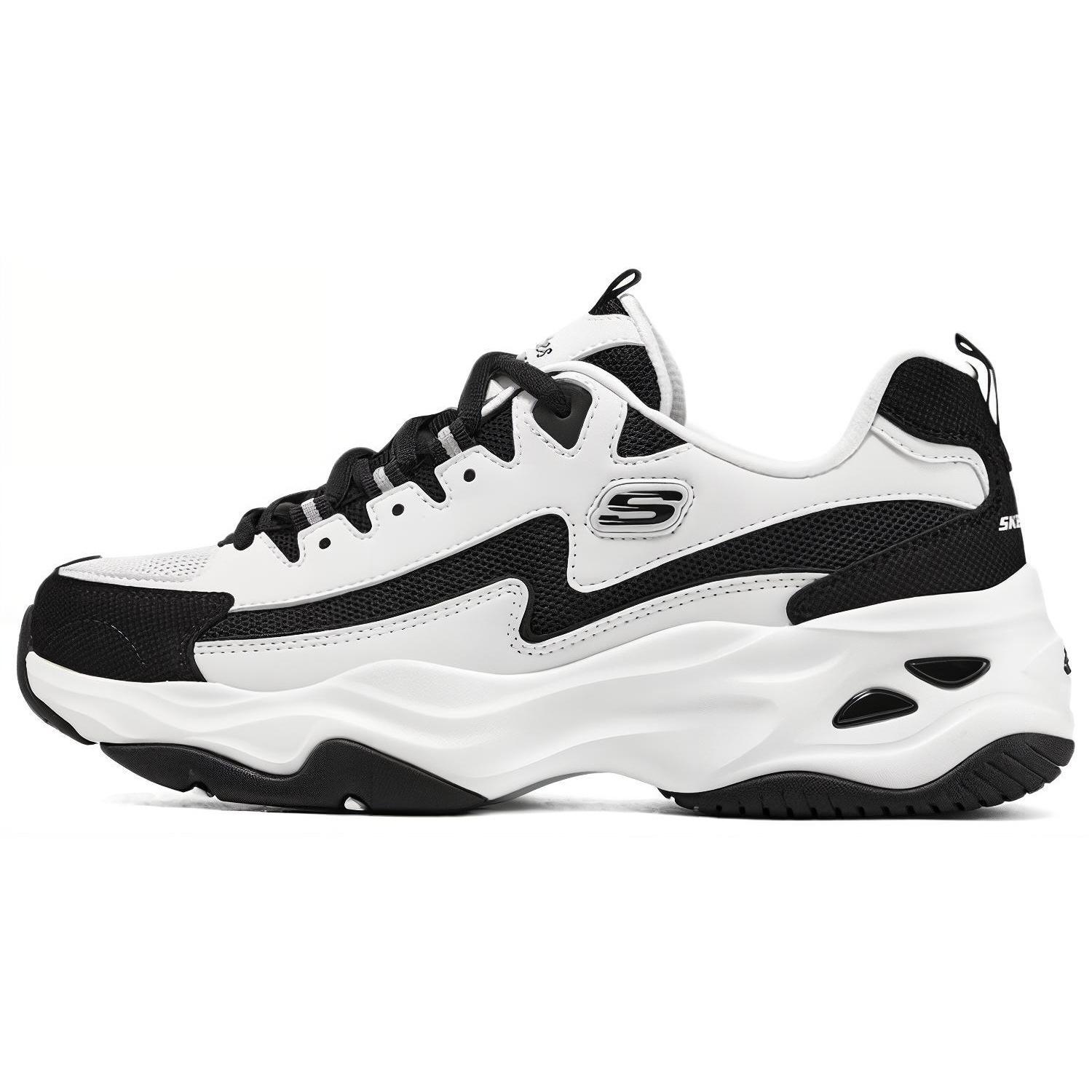 (WMNS) Skechers DLITES 4.0 White Black Women s 896114-WBK EU 38.5