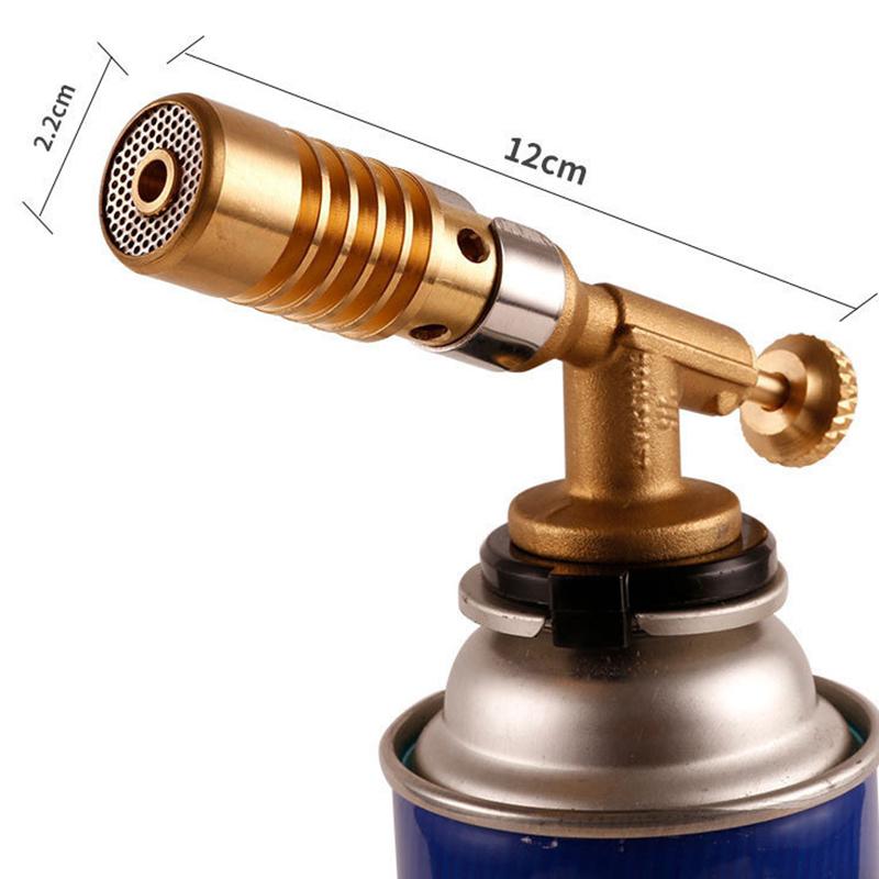 

1/2 шт. горелка для приготовления пищи с автоматическим зажиганием газовая сварочная горелка сварочная газовая горелка пламя газовая горелка пламя пистолет для барбекю кемпинга готовка