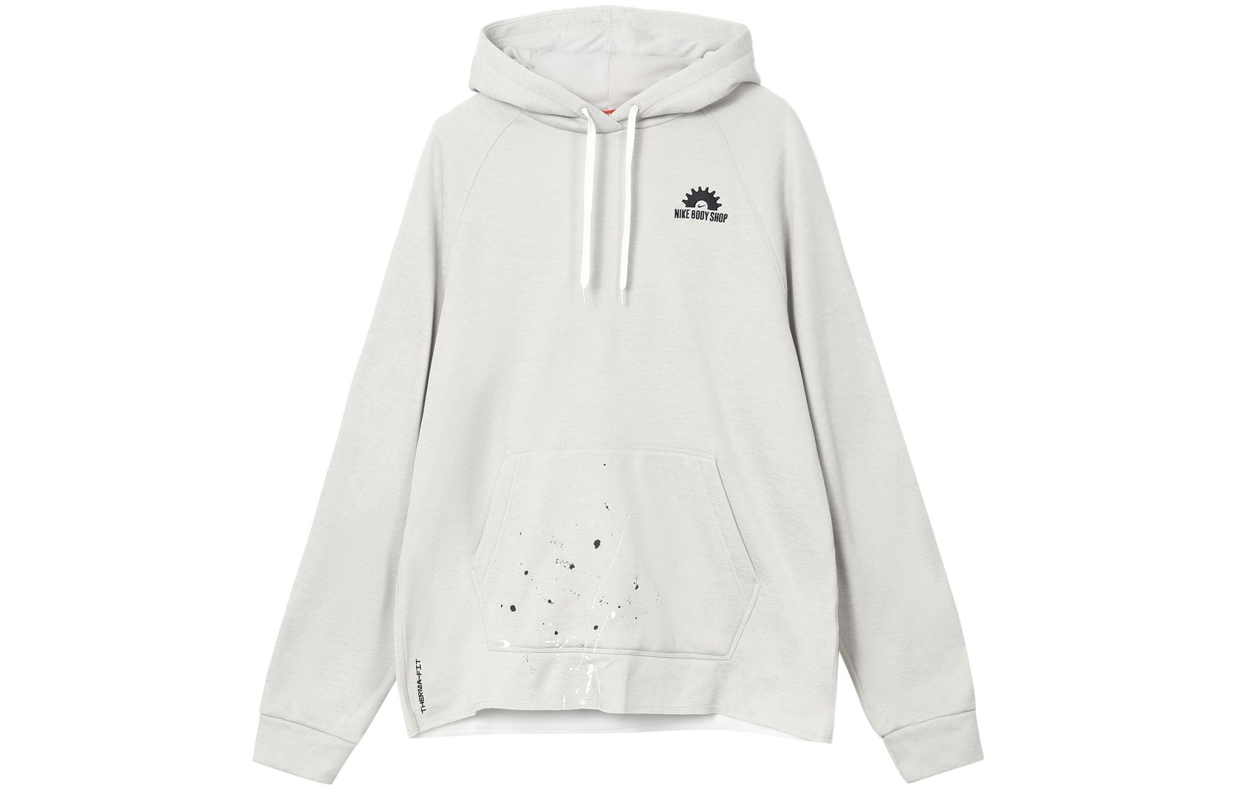 Nike Sweatshirts Men s White Hooded Moderate Regular DV9907-012 S