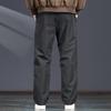 Men's Loose Straight Fit Water-Repellent Softshell Outdoor Pants