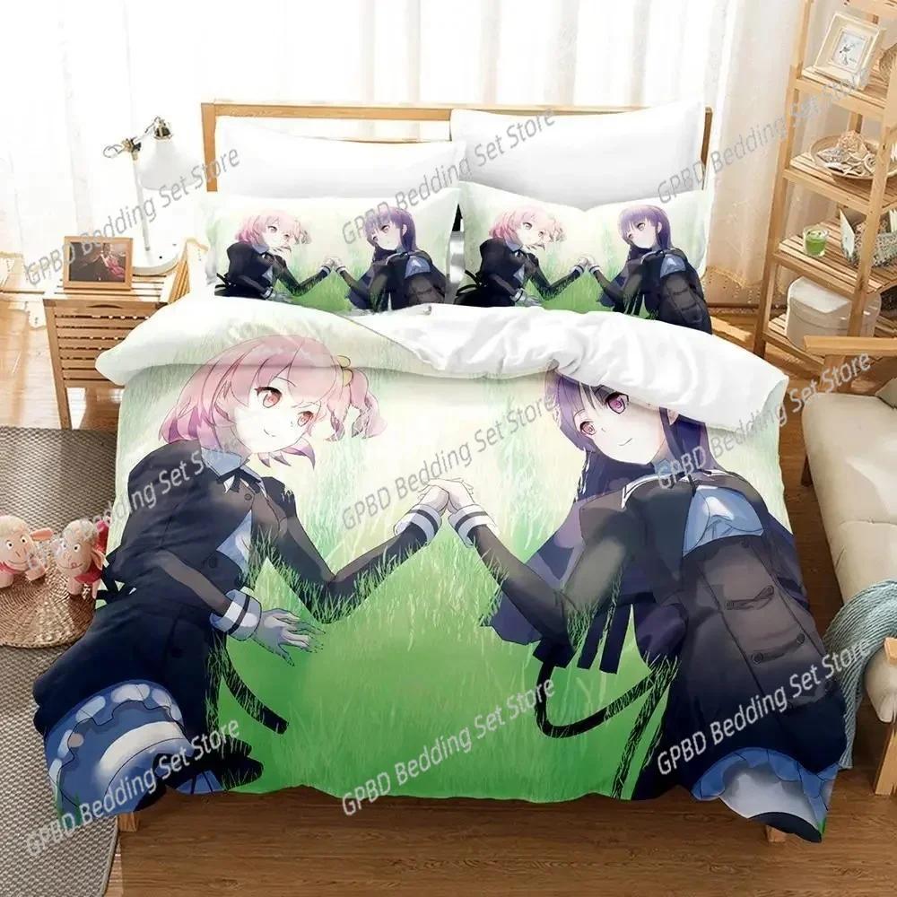 Assault Lily Bouquet 3D NEW Duvet Cover Pillowcase Bedding Set Adult Boy Girl Bedroom Decoration Children Single Double Large