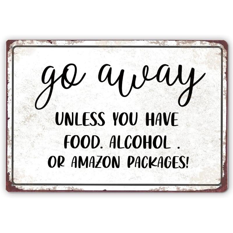 "Live" Word Metal Sign, Retro Wall Art Decor