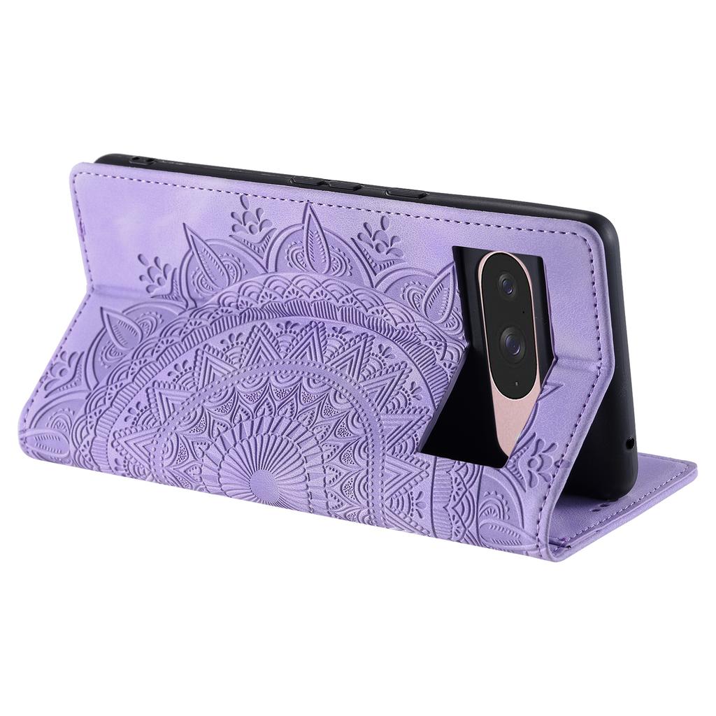 Style-010 For Google Pixel 10 Pro/10/9 Pro/9 Case Magnetic Closing Leather Phone Cover Pattern Imprinted