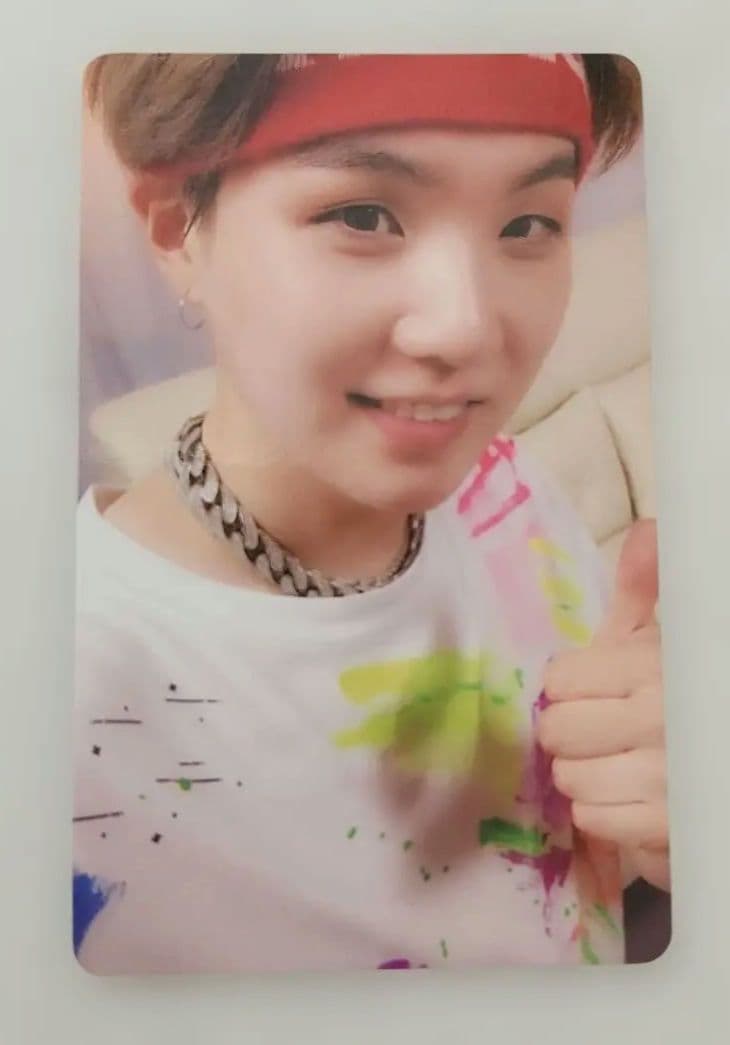 [Б/У] BTS MAGIC SHOP Корея Magic Shop Суга Юнги Коллекционные карточки