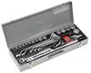 TONE Combination Tool Set 33 Pieces K20, 12.7mm (1/2") Drive, Silver,