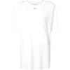 Casual Round Neck Short Sleeve T-Shirt Slim Fit Women Tops White OWAA035R184040060140