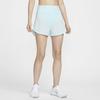 Nike Bliss Womens Running Series Quick-Dry Breathable High-Waisted Sports Shorts Women Shorts Blue DX6019-474