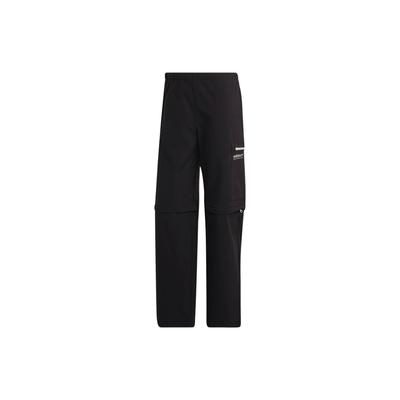Originals Kleeblatt-Logo Print Einfarbig Abnehmbare Cargohose Herren Unterteile Schwarz HP1098