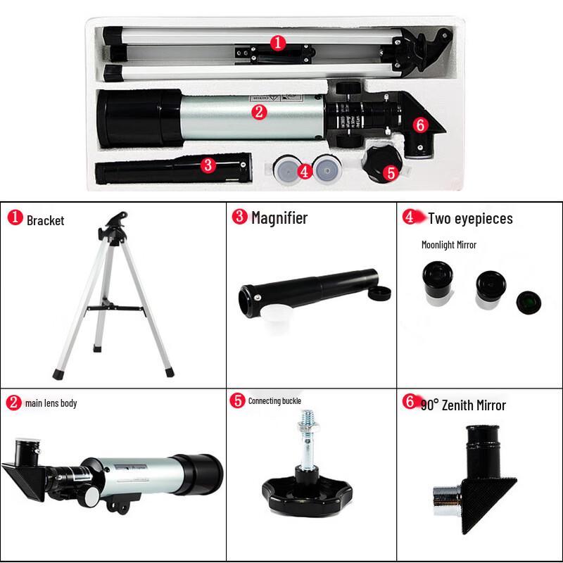 KUN GUANG F36050 Portable Astronomical Telescope