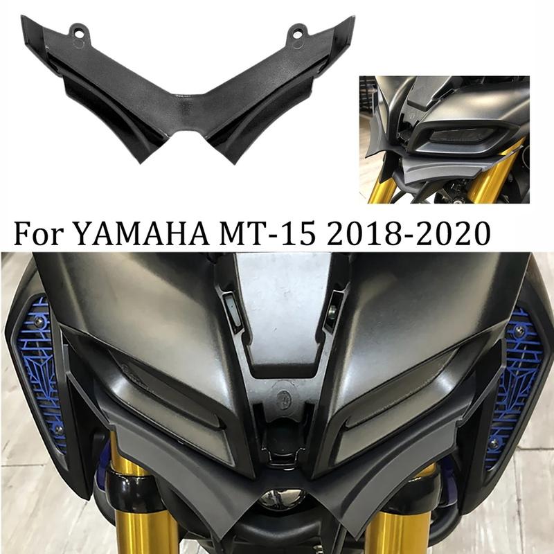For MT15 MT-15 2018- Wings Front Pneumatic Fairing Wing Tip Protective Cover Black