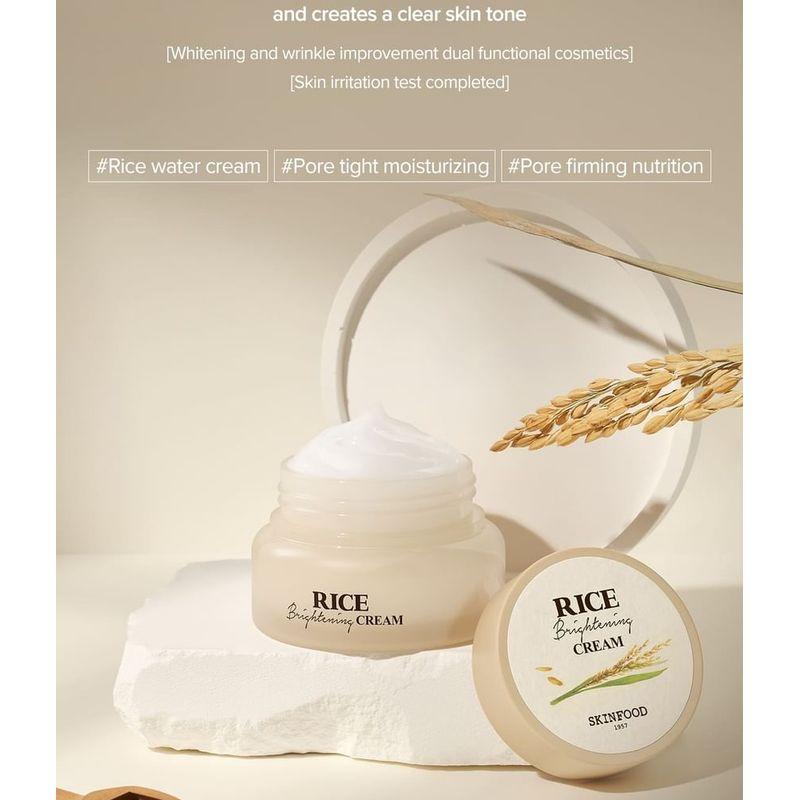 SKINFOOD - Rice Brightening Cream