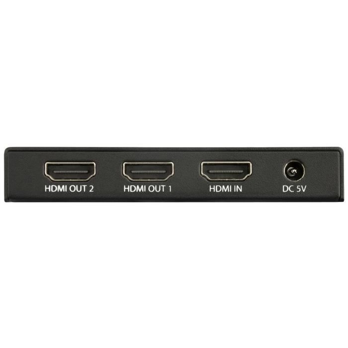 StarTech.Com - ST122HD202 - Splitter HDMI 1 ingresso 4 uscite - Splitter HDMI 2.0 a 2 porte 4K 60 Hz - HDR