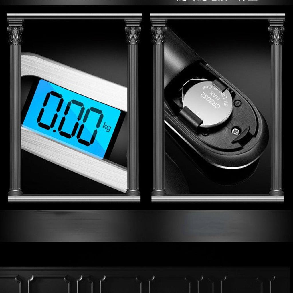 50kg/10g Luggage Scale Portable Electronic Hook Scale Fishing Express Parcel Weighing Scale