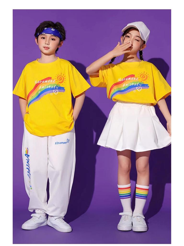Kindergarten Rainbow Choir & Cheerleading Performance Uniform