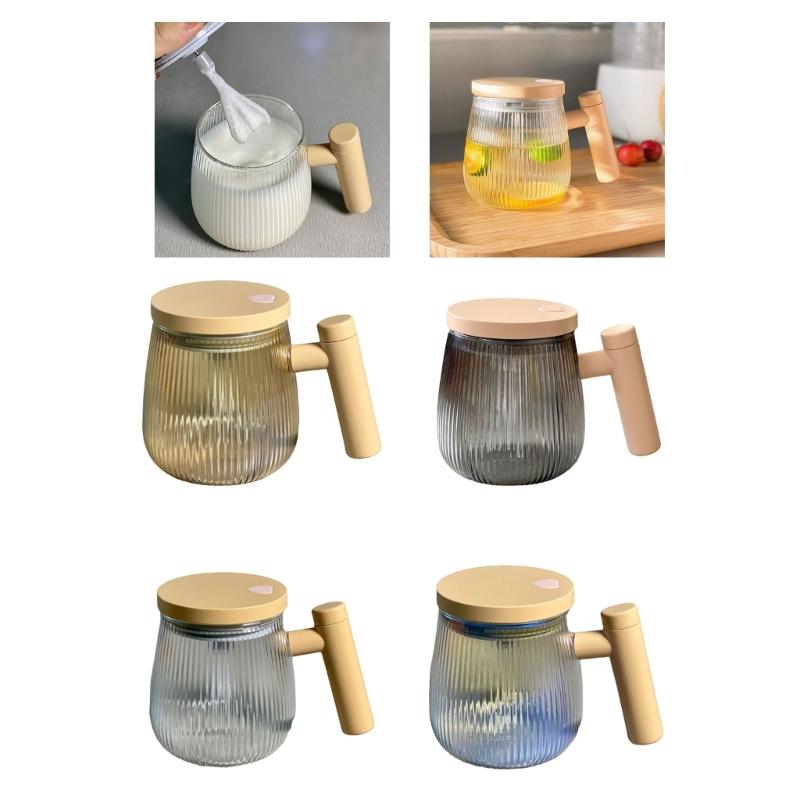Waterproof Self Stirring Mug Portables Electric Stirring Coffee Cup for Coffee/Milk/Protein Powder Easy To Use