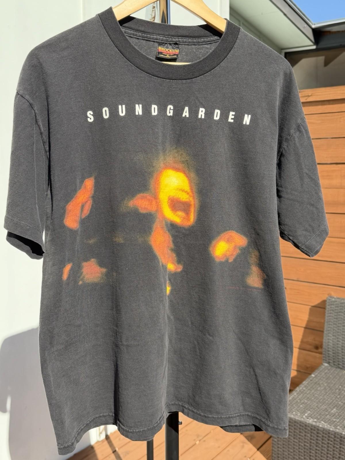 VINTAGE SOUNDGARDEN 1994 SUPERUNKNOWN Shirt Reprint AN64621 XXXXL