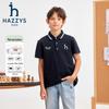 HAZZYS Boys' Mercerized Short-Sleeve Polo Shirt