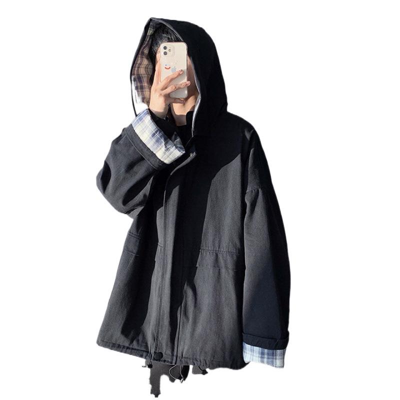 Lässige Frühlingsjacke im koreanischen Stil für Damen - Harajuku 2023, Vielseitiges Studenten- und Partner-Outfit